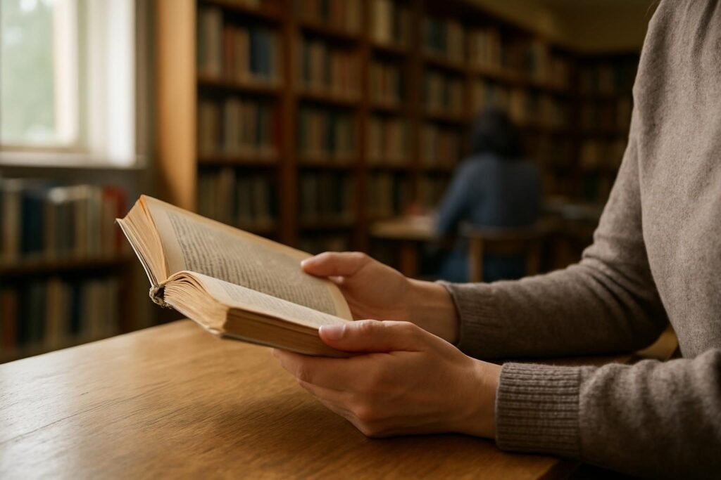 Hands holding a worn paperback, a symbol of the pedagogy of the oppressed summary and education as freedom